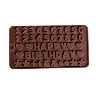 MOLDE DE SILICON HAPPY BIRTHDAY