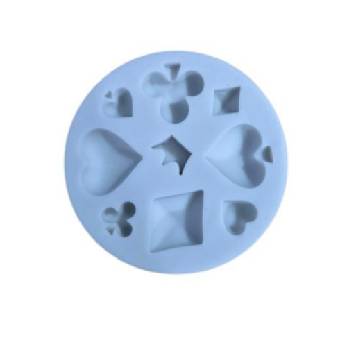 MOLDE DE SILICON POKER MINI #2