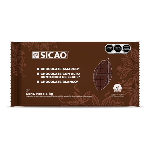 MARQUETA SICAO CHOCOLATE SEMI-AMARGO