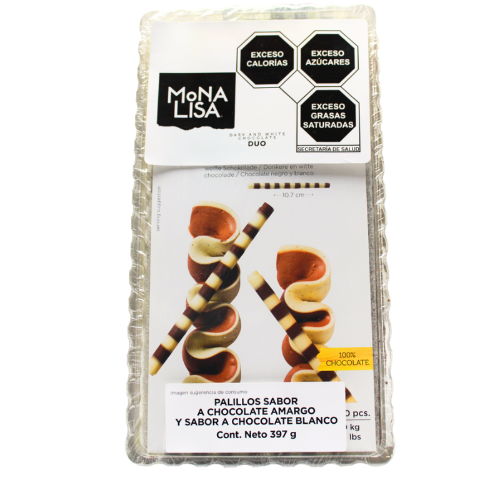 CIGARROS DE CHOCOLATE DUO 400 GR