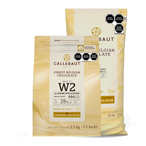 CHOCOLATE BLANCO 28.1% CALLETS BOLSA 10 KG
