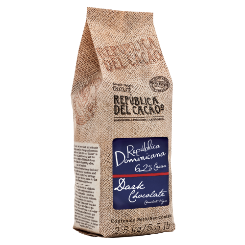 CHOCOLATE REPUBLICA DOMINICANA 62% 2.5kg
