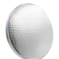 BASE DOBLE LISTON 45CM PLATEADO