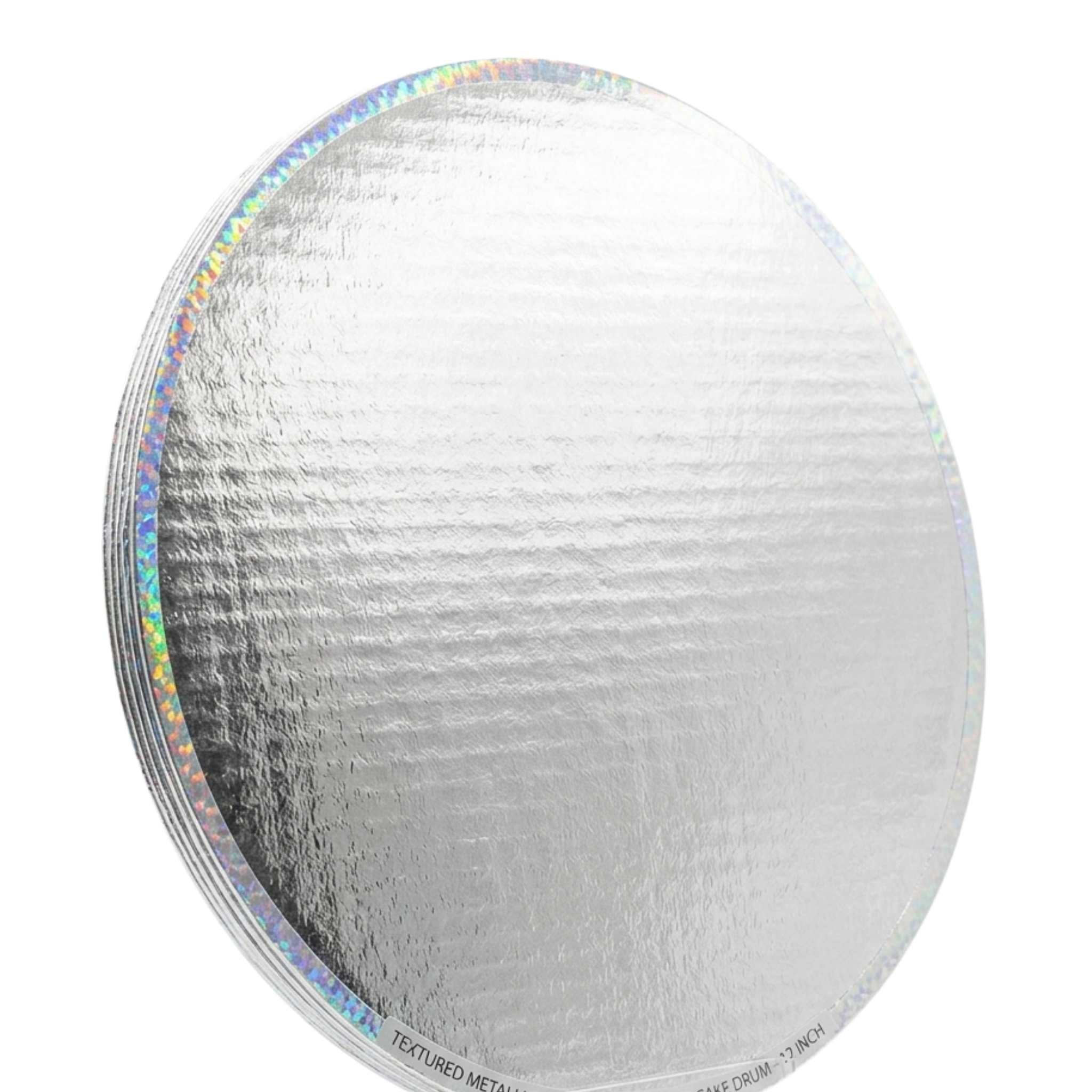 BASE DOBLE LISTON 45CM PLATEADO