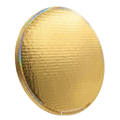 BASE DOBLE LISTON 45CM DORADO