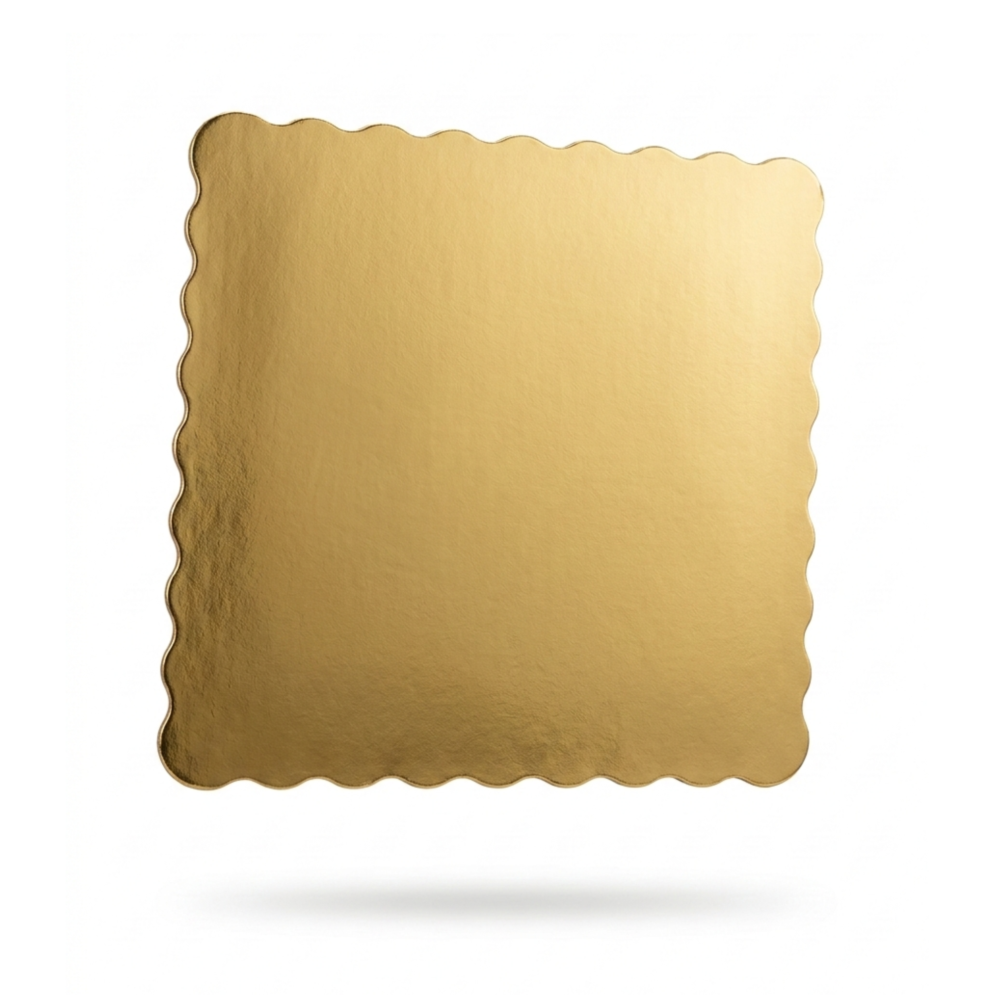 BASE 23X23CM DORADO BLONDEADA
