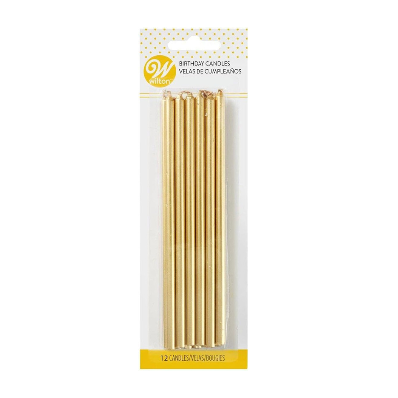 VELAS DORADAS WILTON