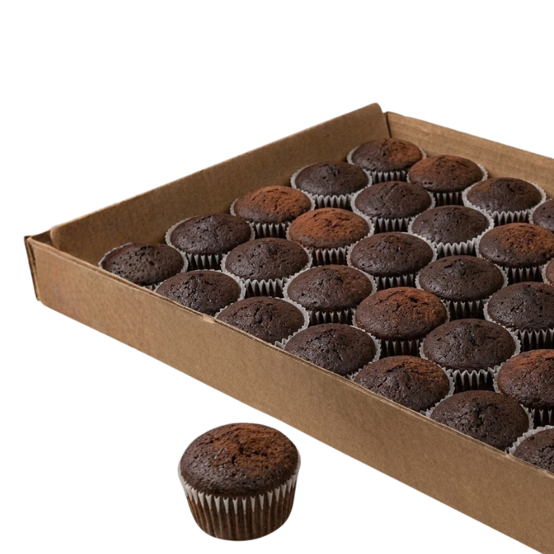 CUPCAKE CHOCOLATE 24PZ CONGELADO