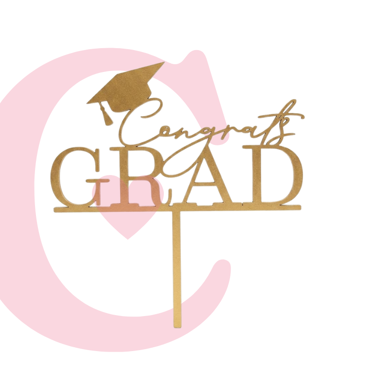 CAKE TOPPER GRADUACION #2 MDF
