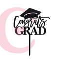 CAKE TOPPER GRADUACION #3 MDF
