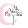 CAKE TOPPER MI PRIMERA COMUNION #1MDF