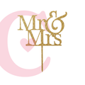 CAKE TOPPER BODA #1 MDF