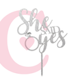 CAKE TOPPER BODA #2 MDF