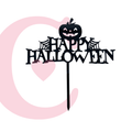 CAKE TOPPER HALLOWEEN #2 MDF